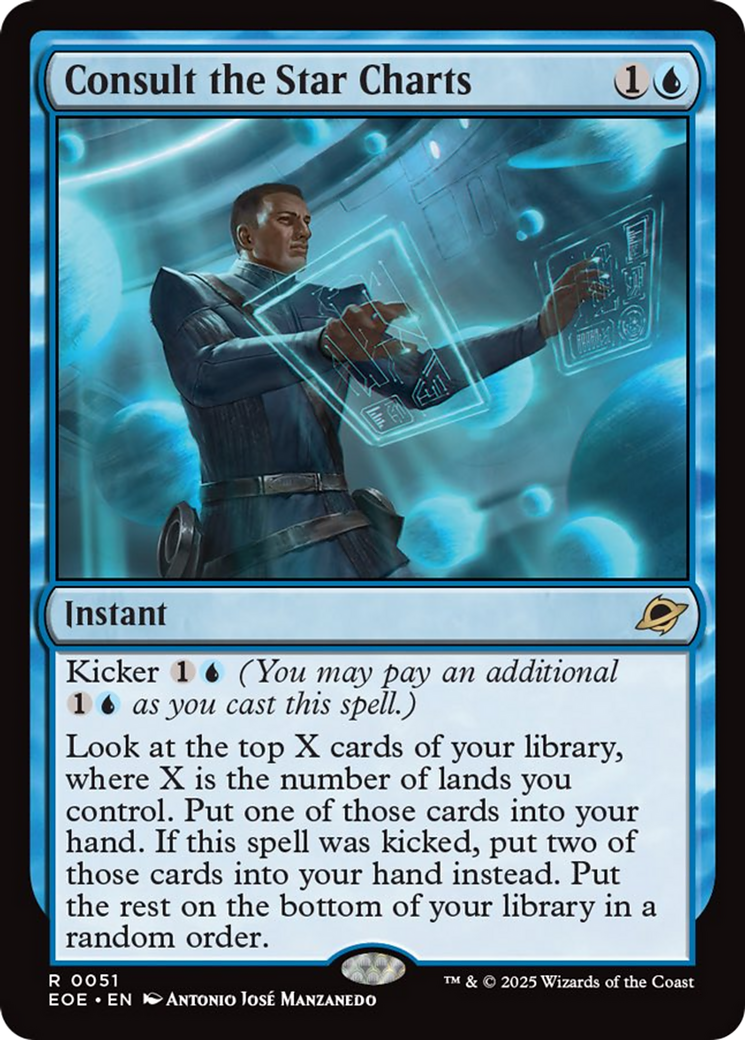 Consult the Star Charts - Rare Instant card from Edge of Eternities