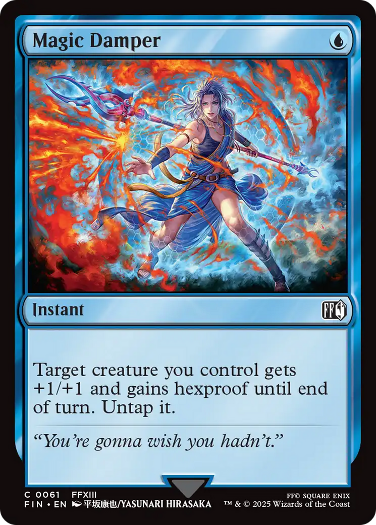 Magic Damper - Common Instant card from Final Fantasy