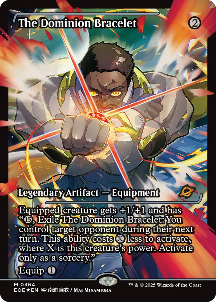 The Dominion Bracelet - Mythic Legendary Artifact — Equipment card from Edge of Eternities