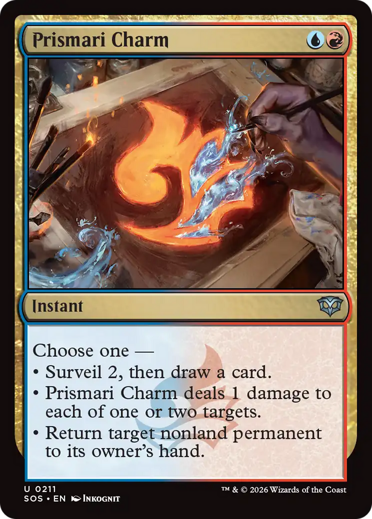Prismari Charm - Uncommon Instant card from Secrets of Strixhaven