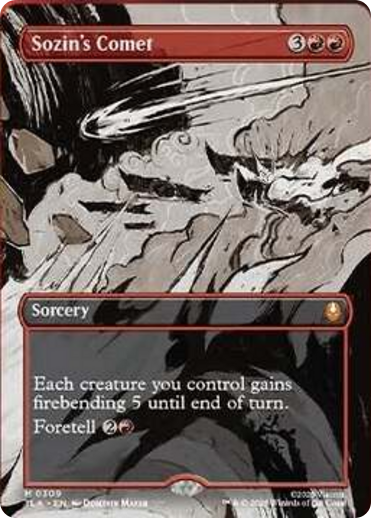 Sozin's Comet - Mythic Sorcery card from Avatar: The Last Airbender