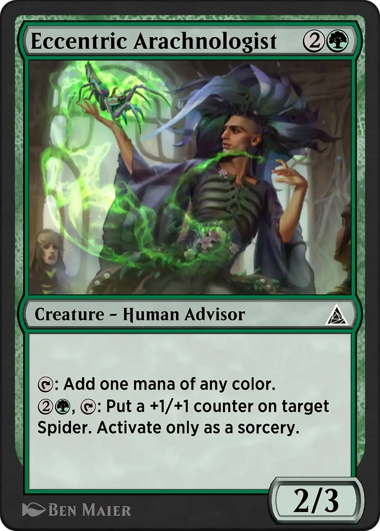 Guy in the Chair - Common Creature — Human Advisor card from Through the Omenpaths