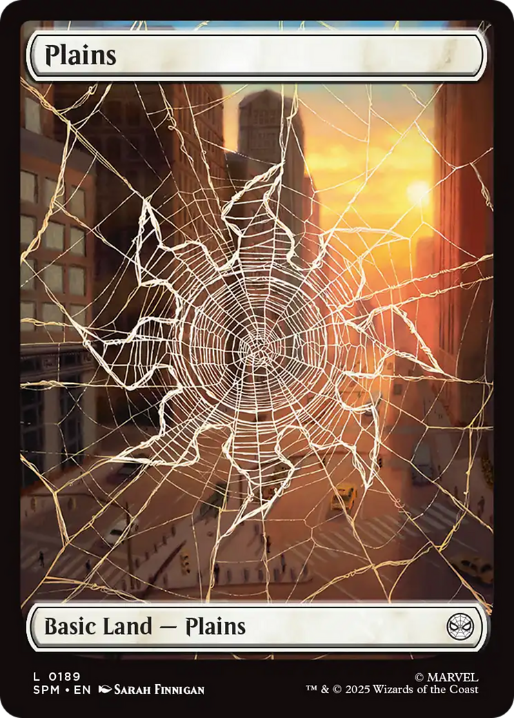 Plains - Common Basic Land — Plains card from Marvel's Spider-Man