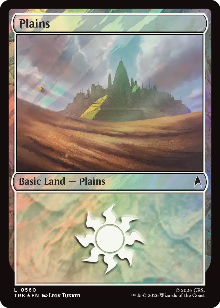 Plains - Common Basic Land — Plains card from Star Trek