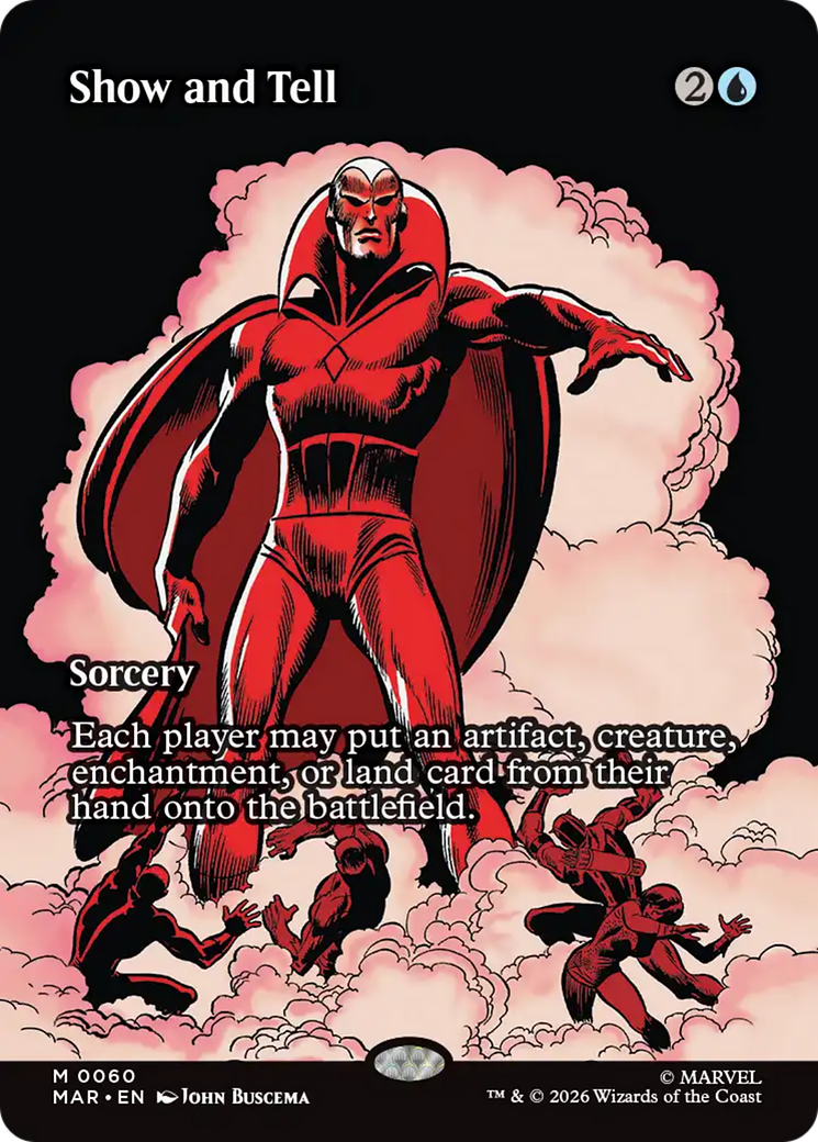 Show and Tell - Mythic Sorcery card from Marvel Universe