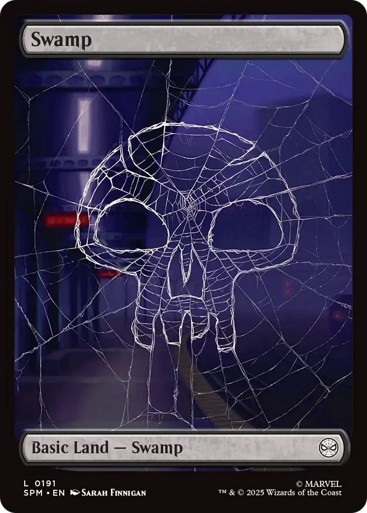 Swamp - Common Basic Land — Swamp card from Marvel's Spider-Man