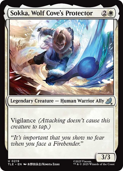 Image of Sokka, Wolf Cove's Protector
