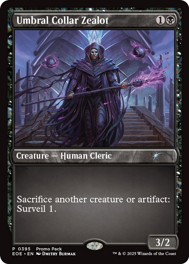 Umbral Collar Zealot - Uncommon Creature — Human Cleric card from Edge of Eternities