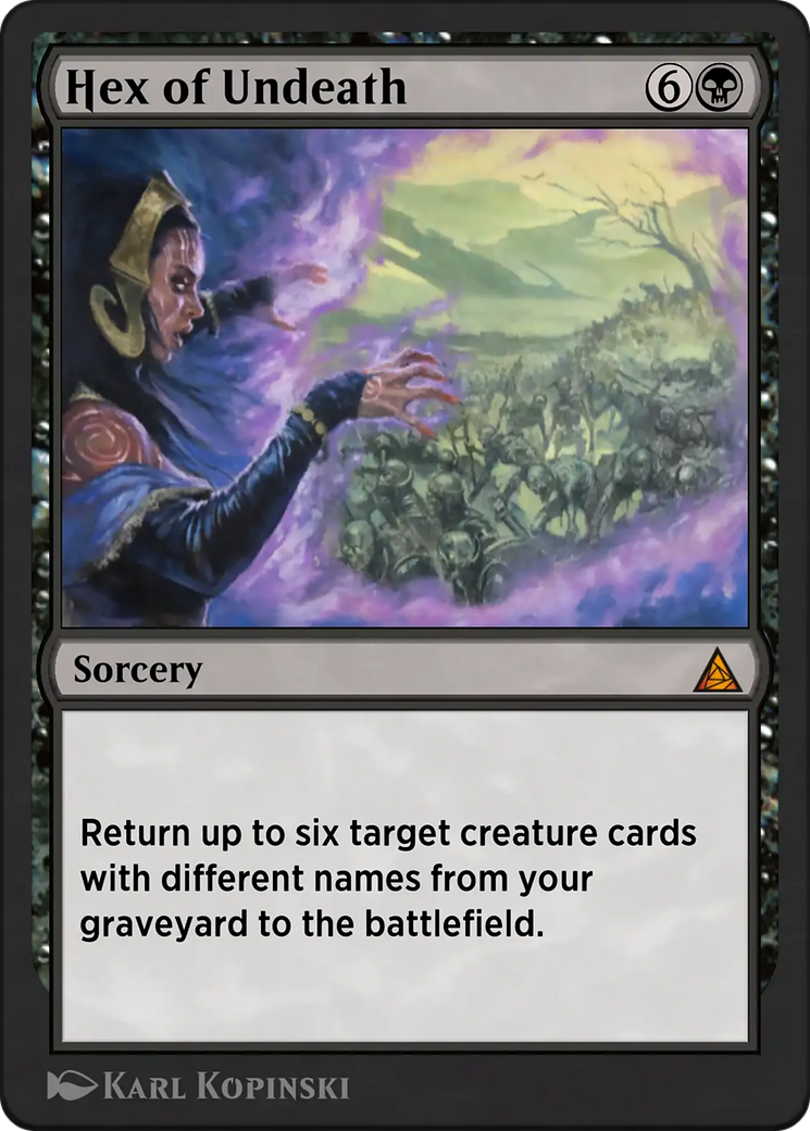Behold the Sinister Six! - Mythic Sorcery card from Through the Omenpaths