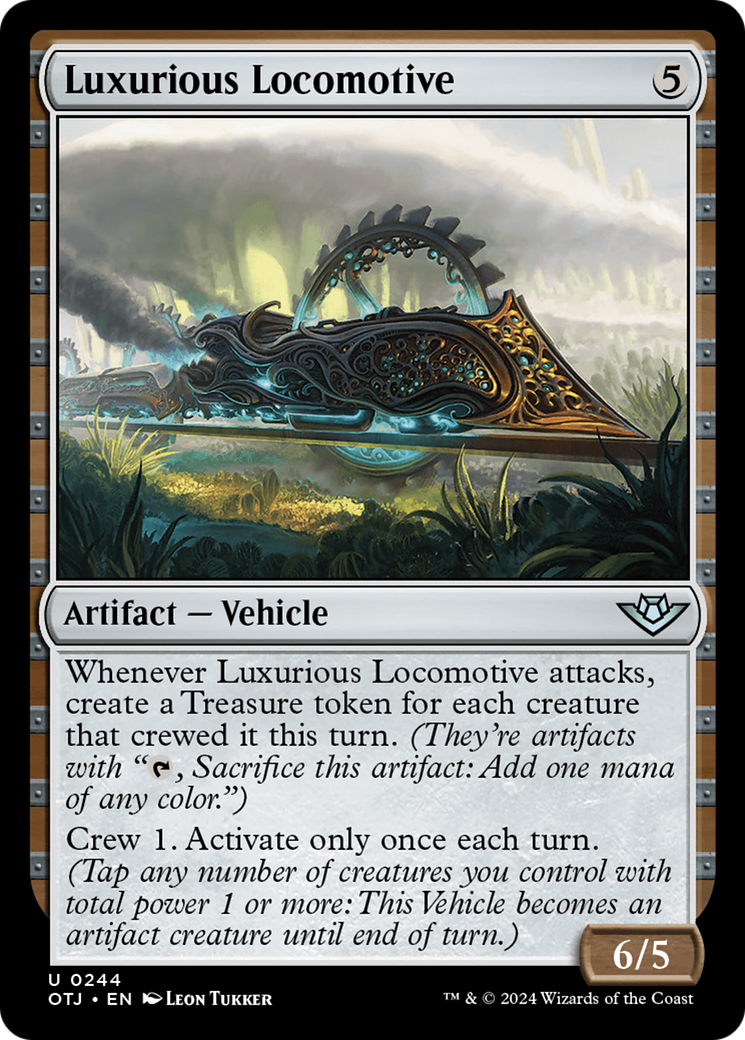 Image of card Luxurious Locomotive