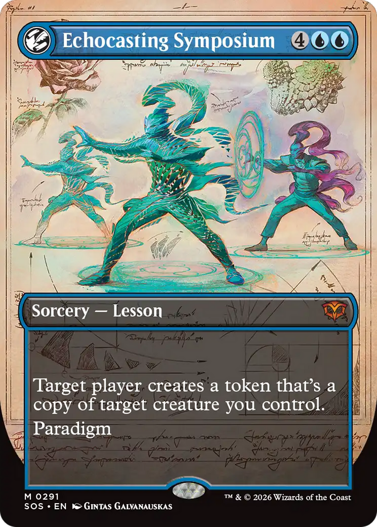 Echocasting Symposium - Mythic Sorcery — Lesson card from Secrets of Strixhaven
