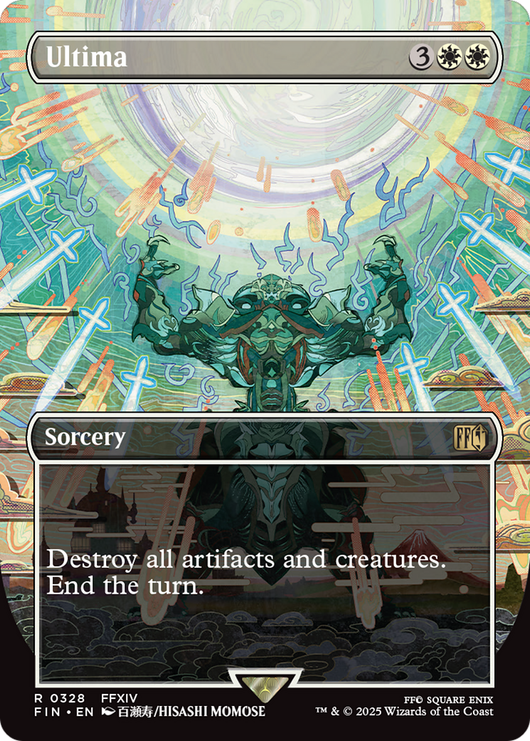 Ultima - Rare Sorcery card from Final Fantasy