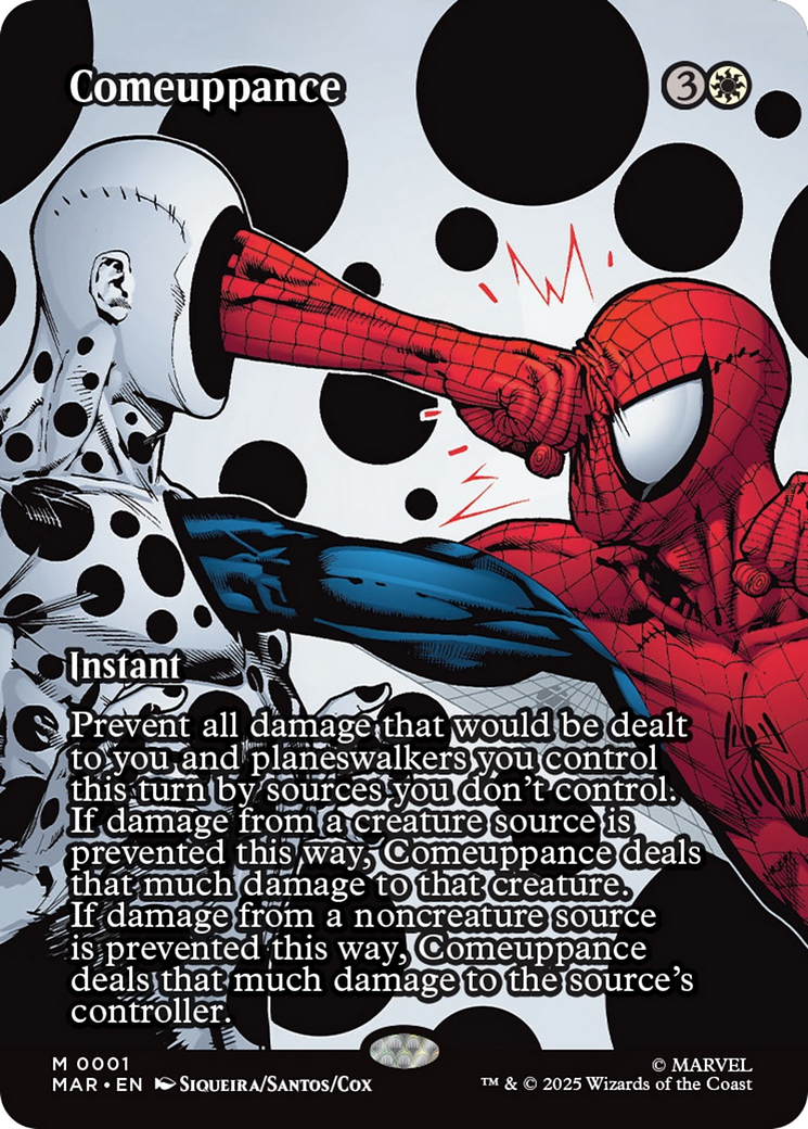 Comeuppance - Mythic Instant card from Marvel Universe