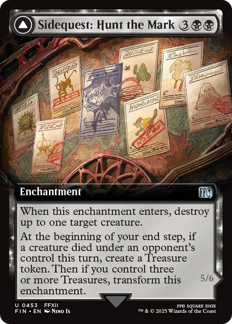 Sidequest: Hunt the Mark // Yiazmat, Ultimate Mark - Uncommon Enchantment card from Final Fantasy