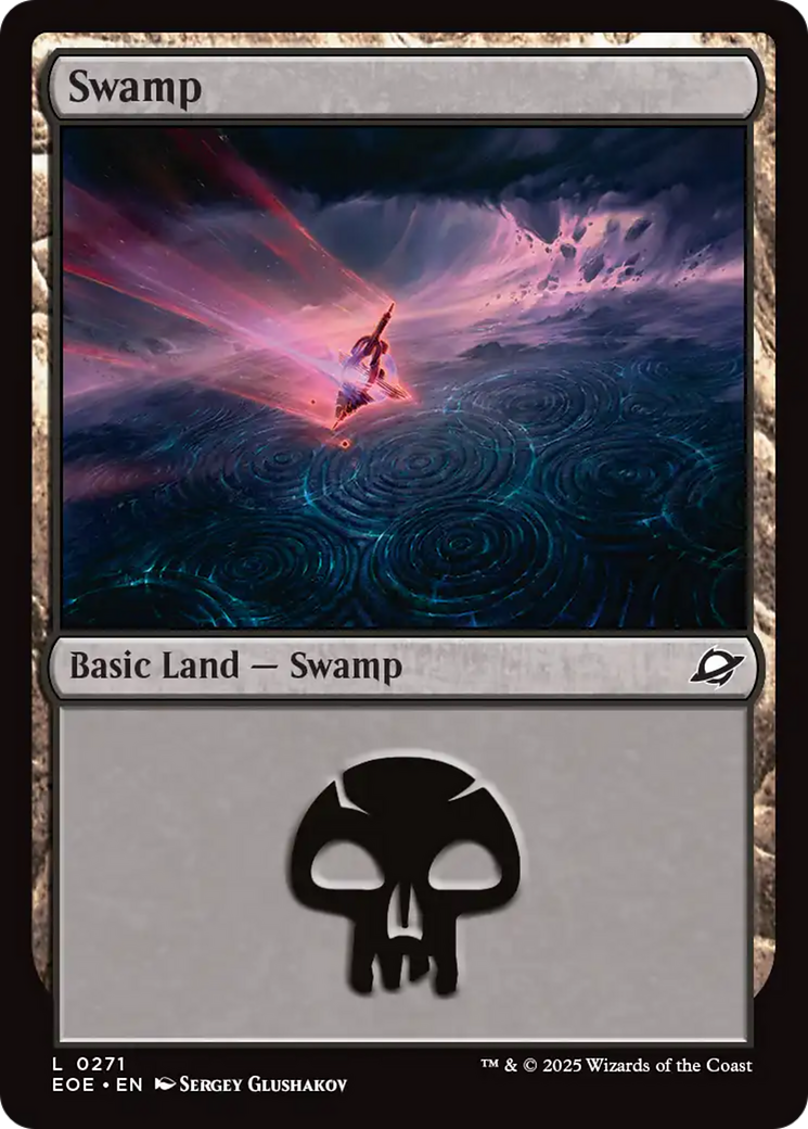 Swamp - Common Basic Land — Swamp card from Edge of Eternities