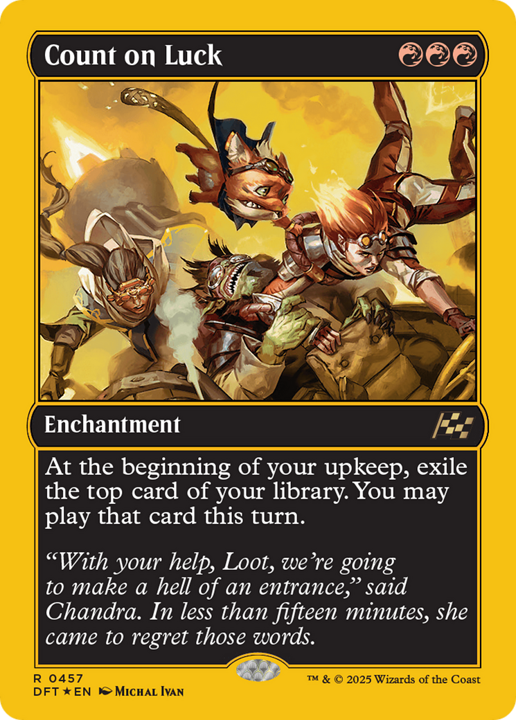 Image of card Count on Luck