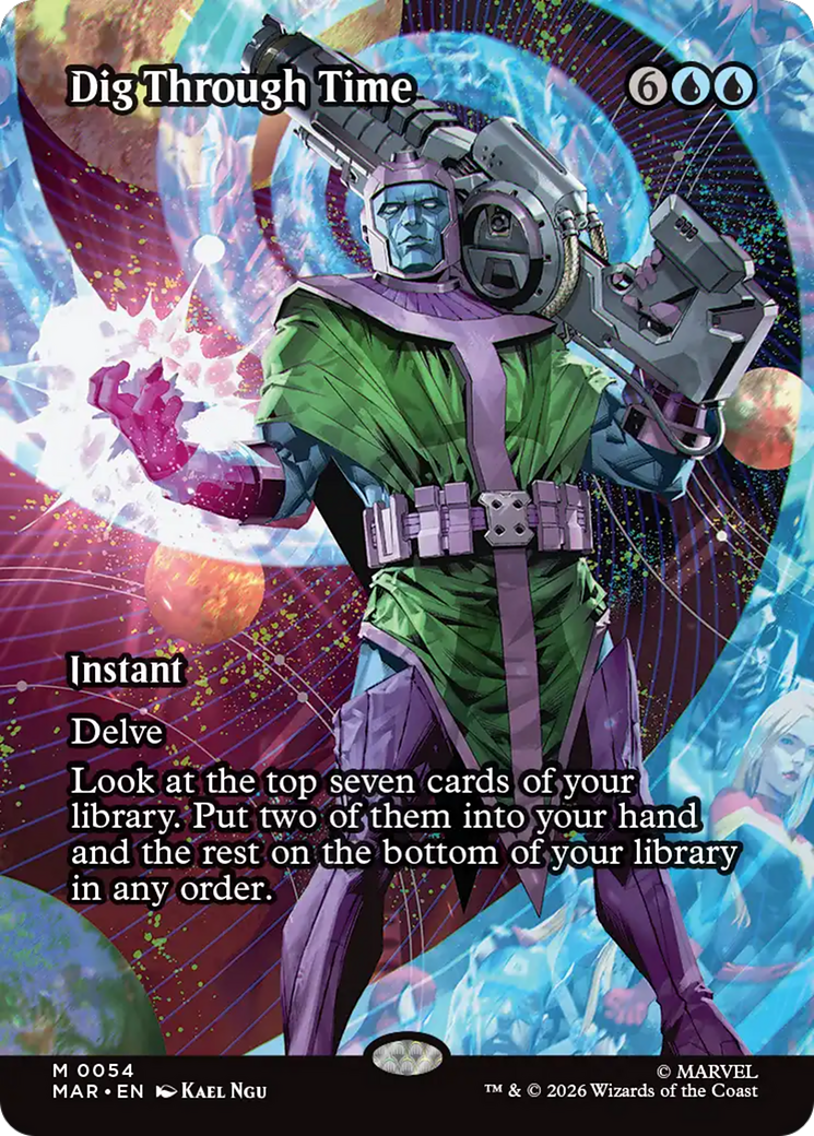 Dig Through Time - Mythic Instant card from Marvel Universe
