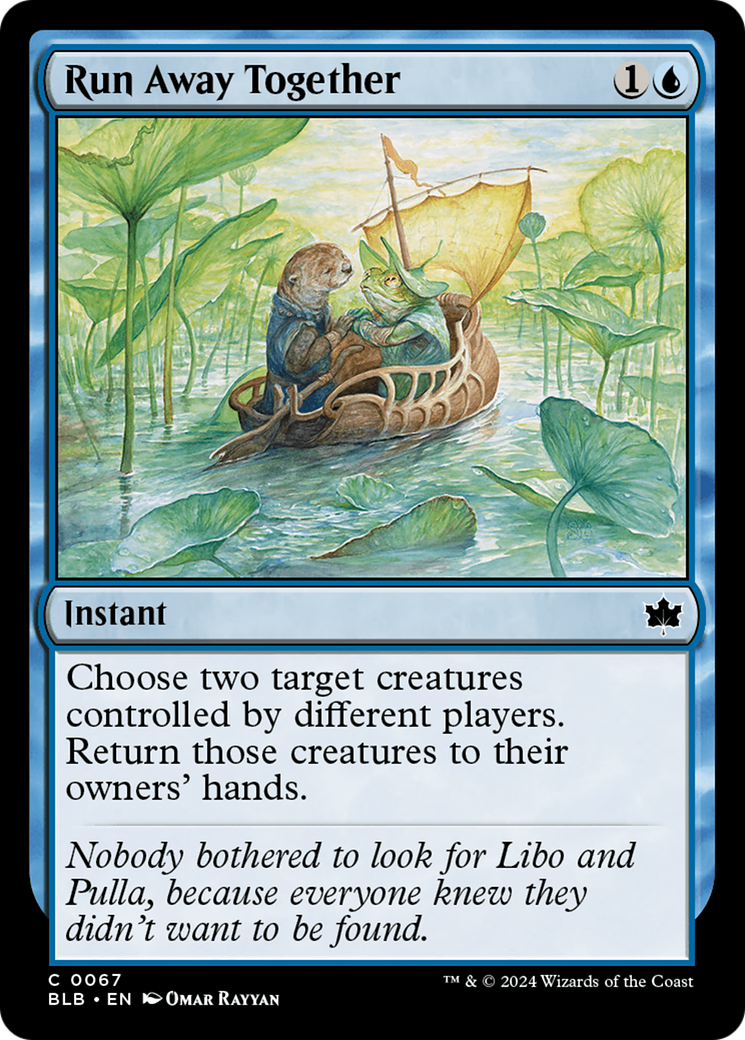 Image of card Run Away Together