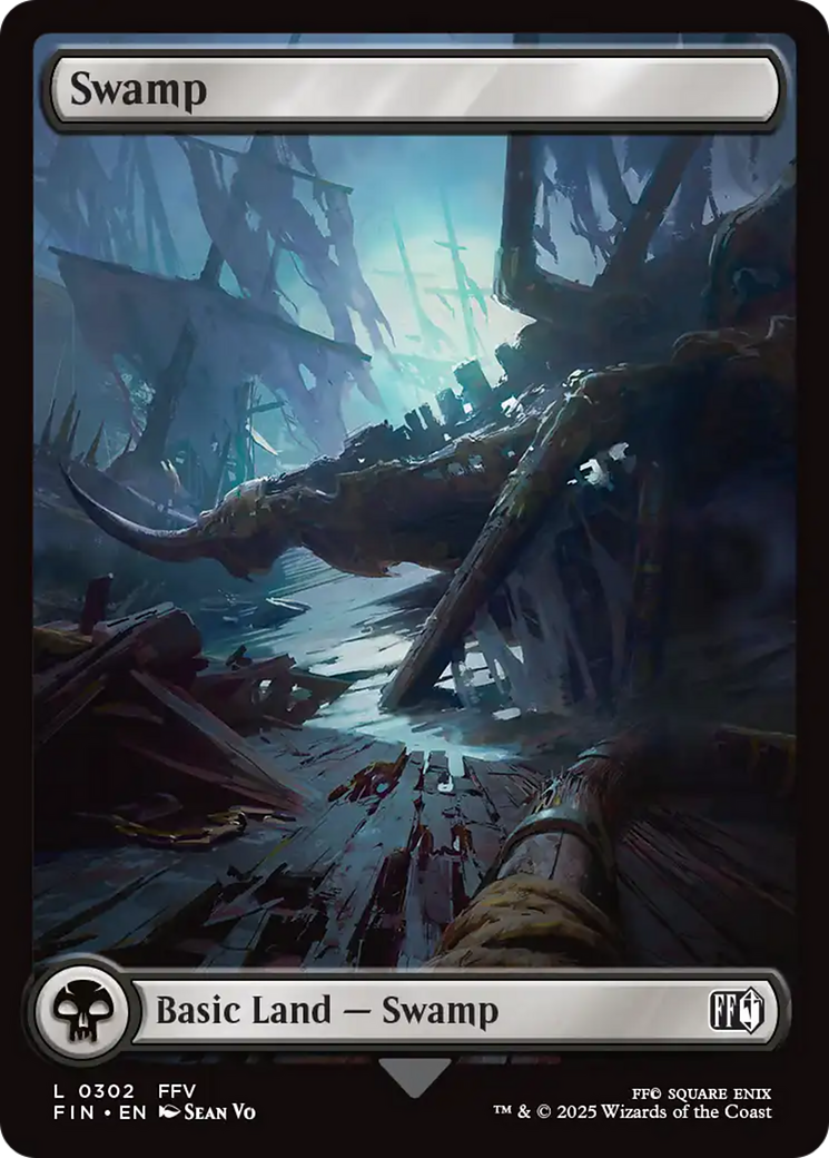 Swamp - Common Basic Land — Swamp card from Final Fantasy