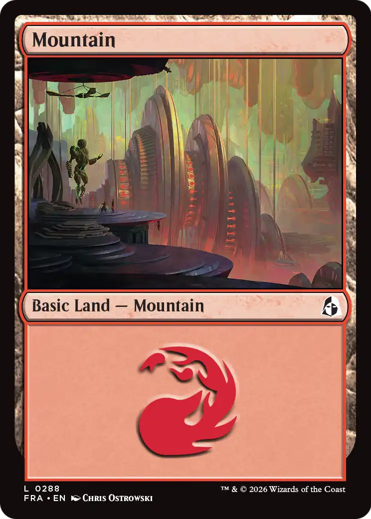 Mountain - Common Basic Land — Mountain card from Reality Fracture