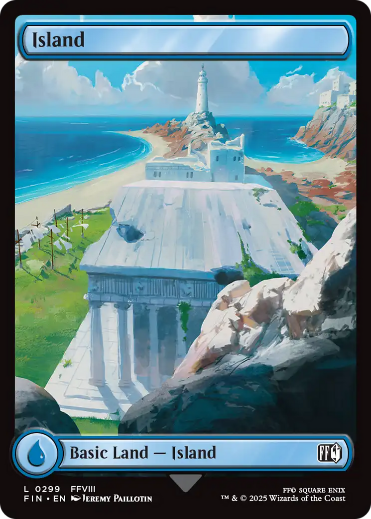 Island - Common Basic Land — Island card from Final Fantasy