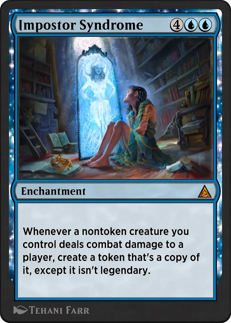 Impostor Syndrome - Mythic Enchantment card from Through the Omenpaths
