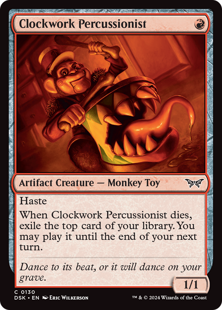 Image of card Clockwork Percussionist