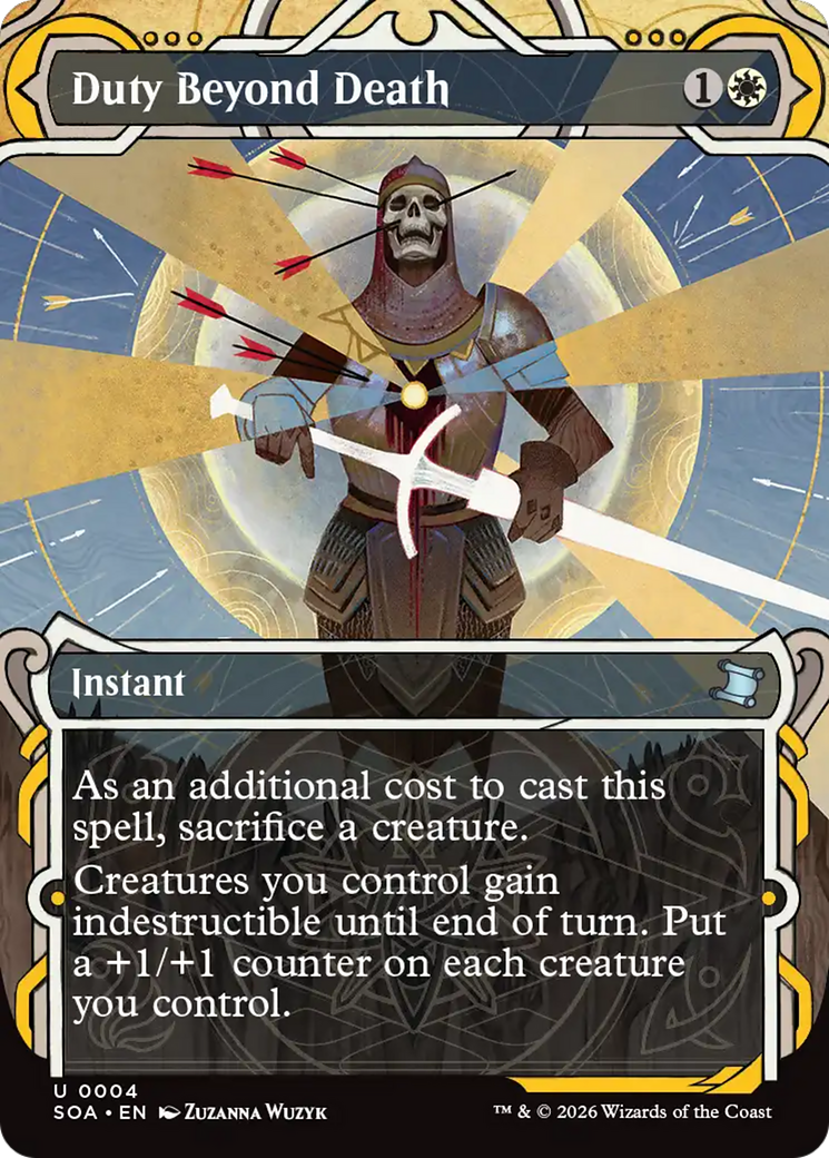 Duty Beyond Death - Uncommon Instant card from Secrets of Strixhaven Mystical Archive