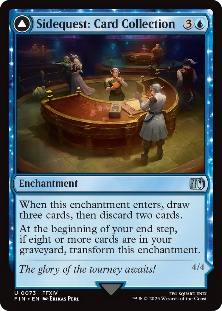 Sidequest: Card Collection // Magicked Card - Uncommon Artifact — Vehicle card from Final Fantasy