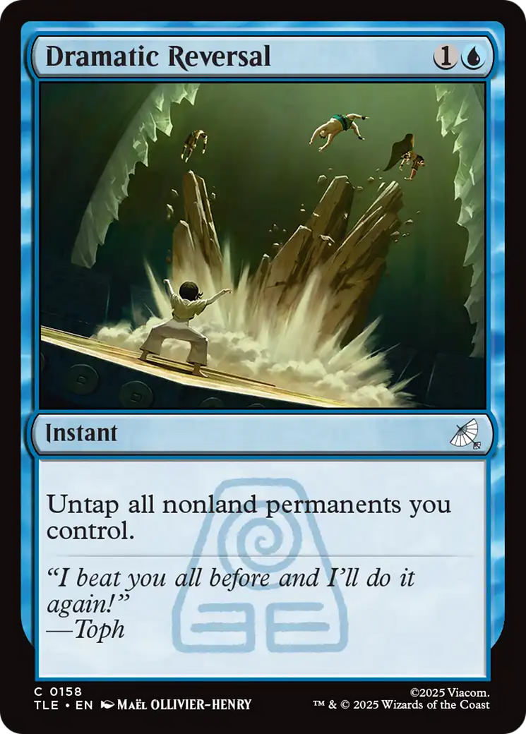 Dramatic Reversal - Common Instant card from Avatar: The Last Airbender Eternal
