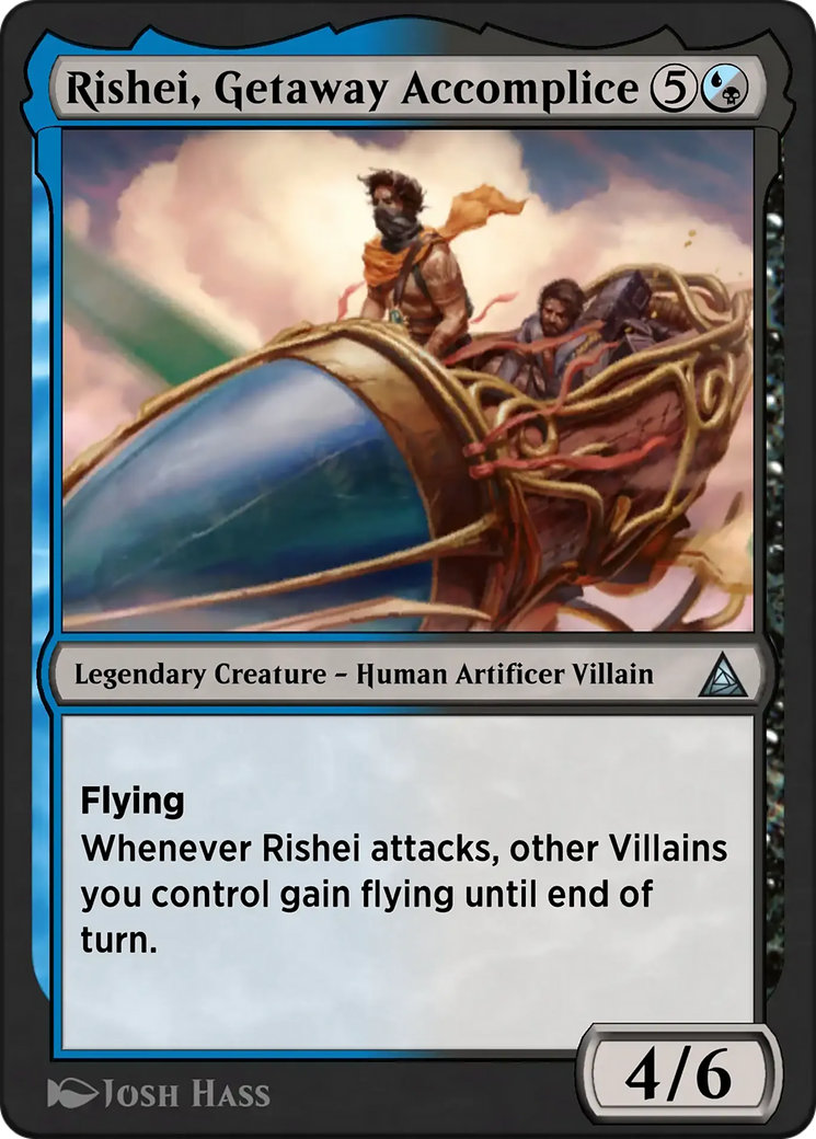 Vulture, Scheming Scavenger - Uncommon Legendary Creature — Human Artificer Villain card from Through the Omenpaths