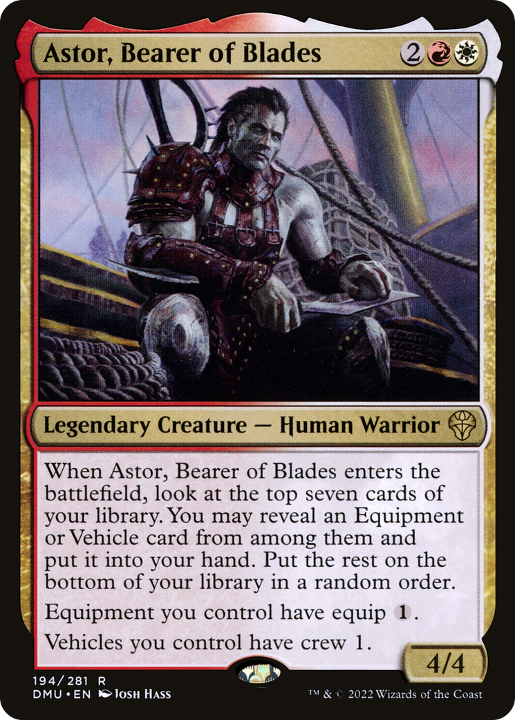 Image of card Astor, Bearer of Blades