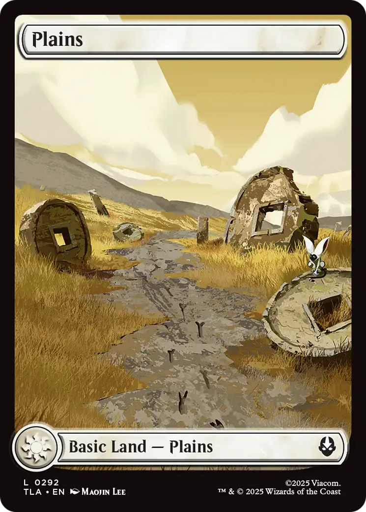 Plains - Common Basic Land — Plains card from Avatar: The Last Airbender