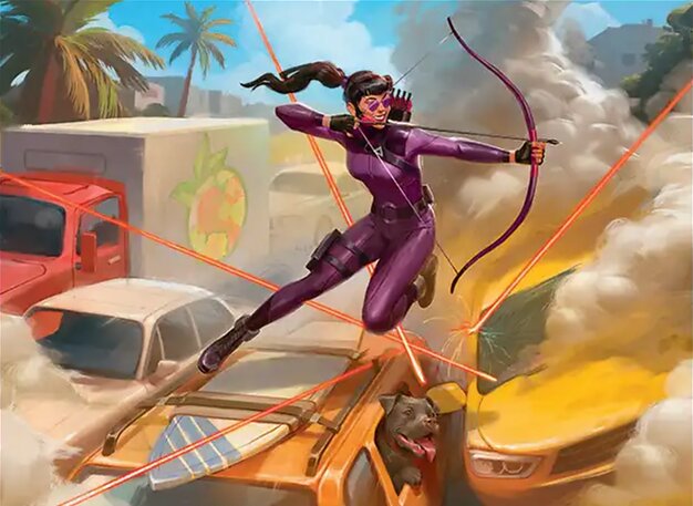 Hawkeye, Young Avenger