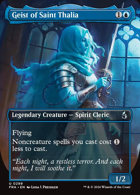 Geist of Saint Thalia - Uncommon card from Reality Fracture