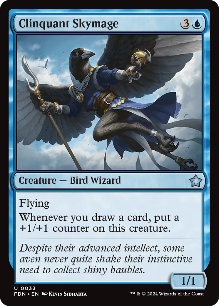 Image of card Clinquant Skymage