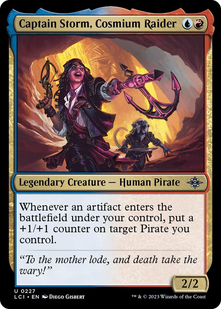 Image of card Captain Storm, Cosmium Raider