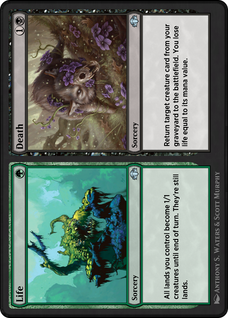 Life // Death - Uncommon Sorcery card from Arena Anthology 2