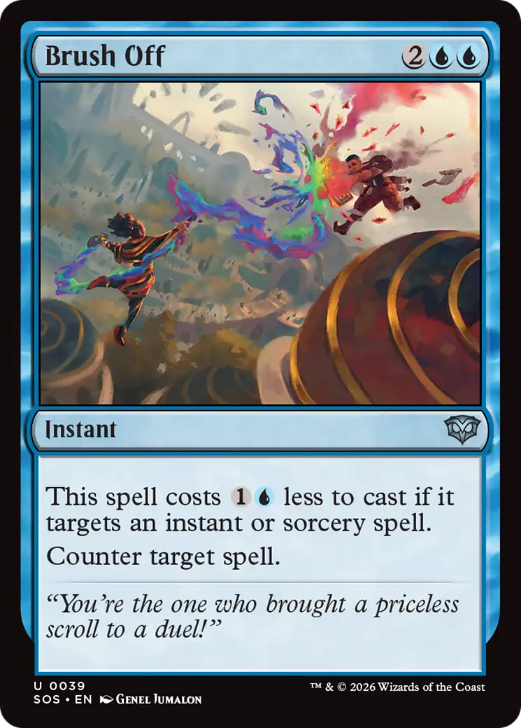 Brush Off - Uncommon Instant card from Secrets of Strixhaven