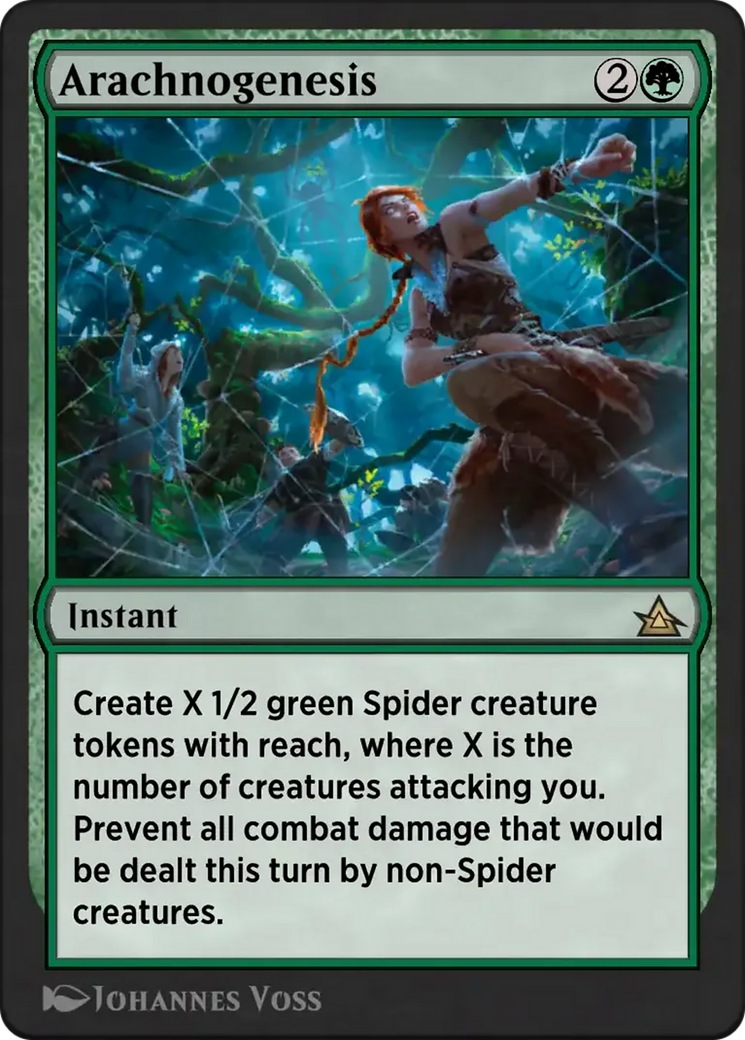 Arachnogenesis - Rare Instant card from Through the Omenpaths Bonus Sheet