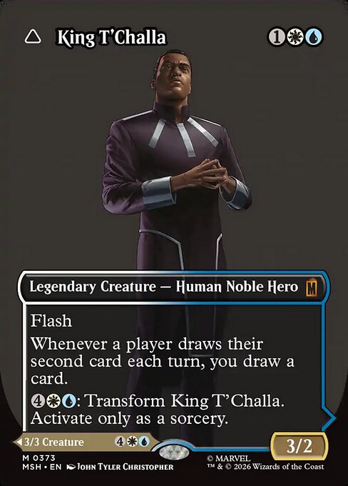 King T'Challa // Black Panther, Hope Enduring
