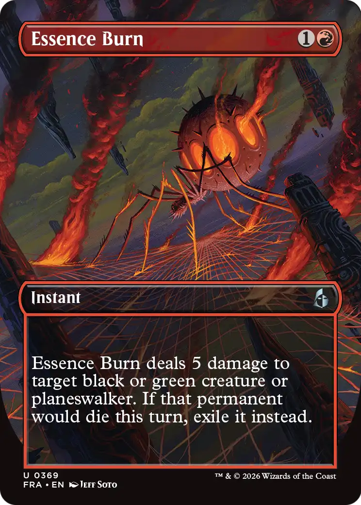 Essence Burn - Uncommon Instant card from Reality Fracture