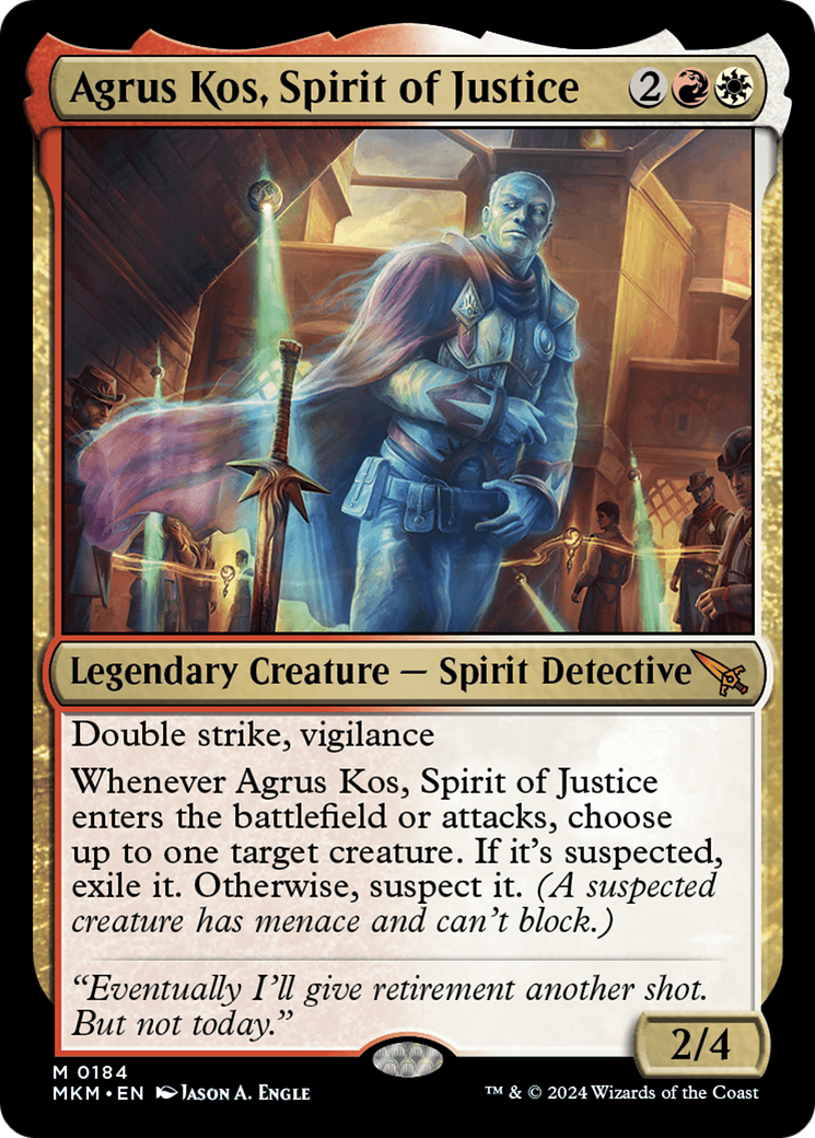 Image of card Agrus Kos, Spirit of Justice