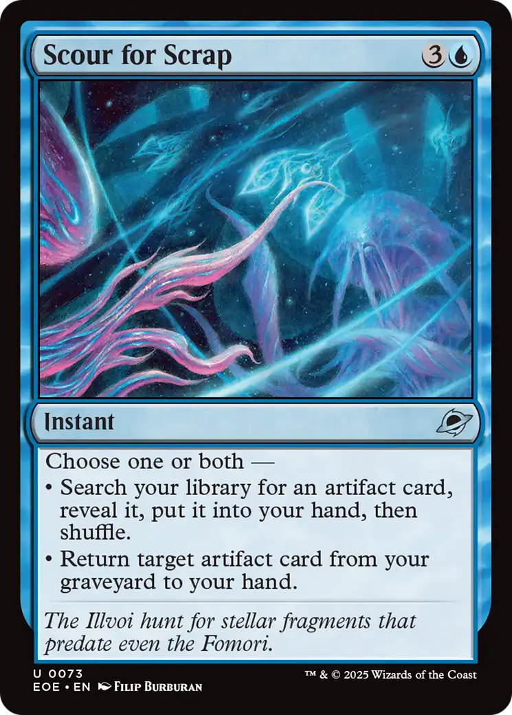 Scour for Scrap - Uncommon Instant card from Edge of Eternities