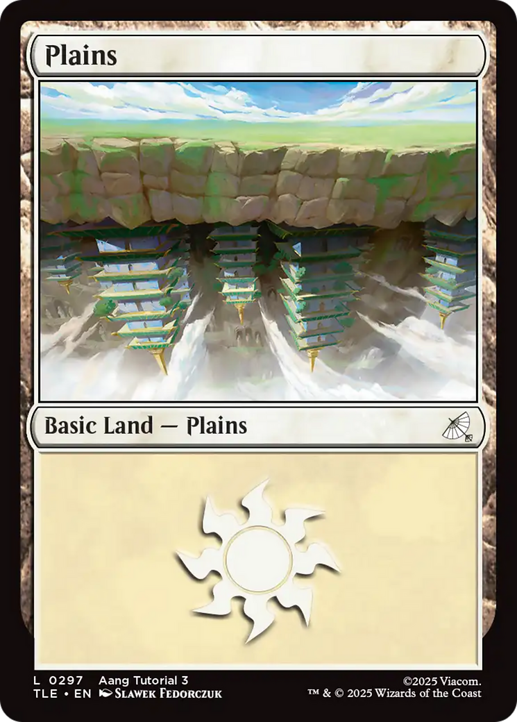 Plains - Common Basic Land — Plains card from Avatar: The Last Airbender Eternal