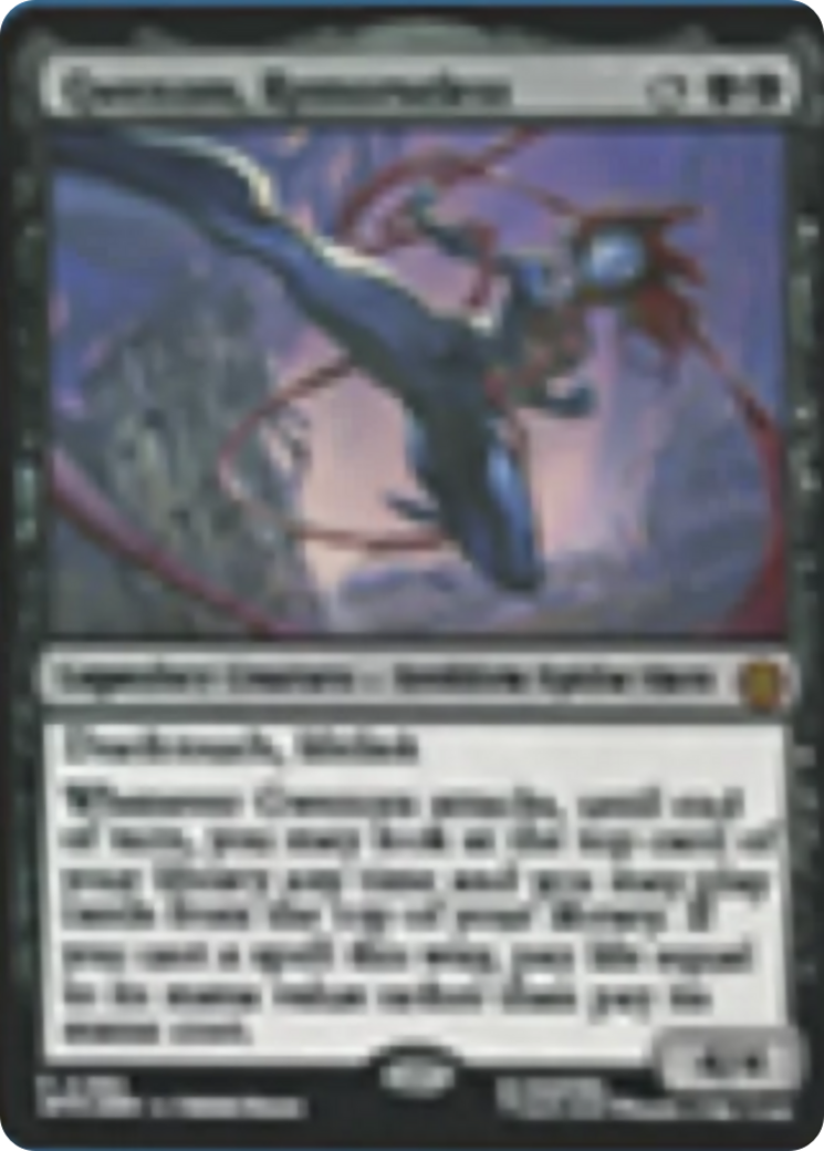 Gwenom, Remorseless - Mythic Legendary Creature — Symbiote Spider Hero card from Marvel's Spider-Man