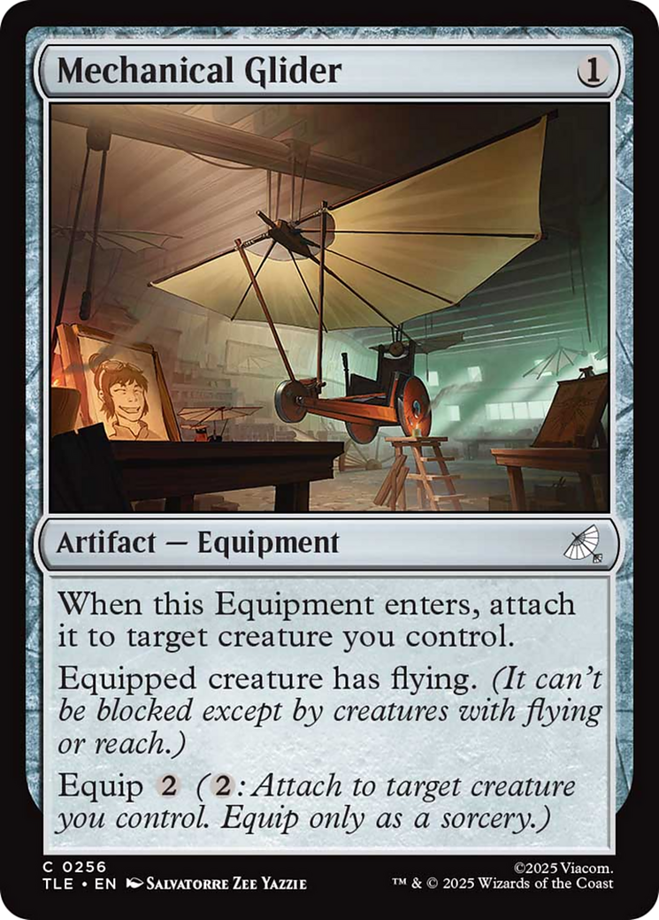 Mechanical Glider - Common Artifact — Equipment card from Avatar: The Last Airbender Eternal