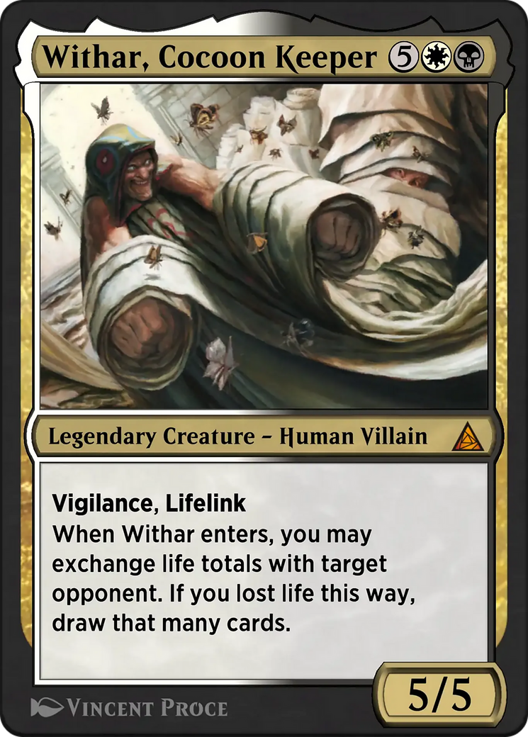 Mister Negative - Mythic Legendary Creature — Human Villain card from Through the Omenpaths
