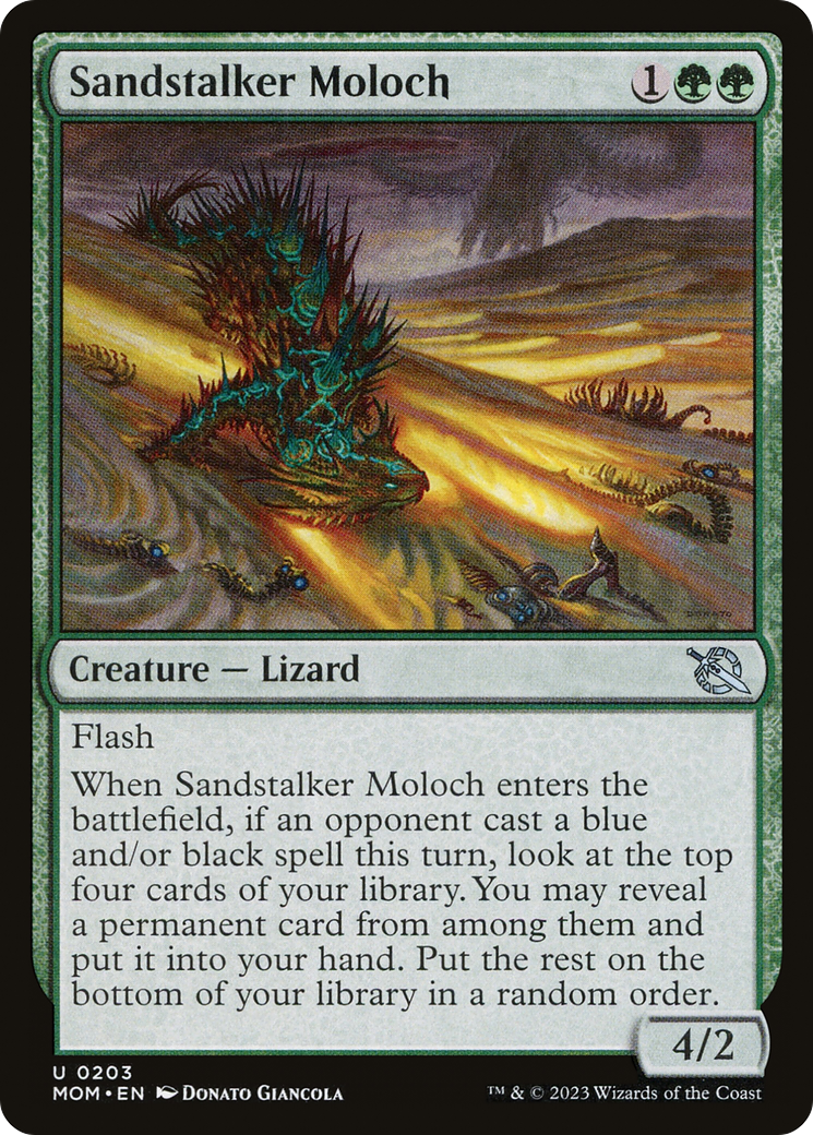 Image of card Sandstalker Moloch
