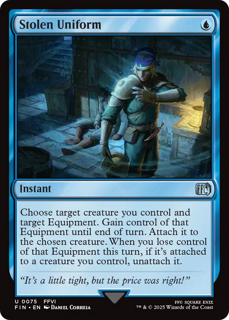 Stolen Uniform - Uncommon Instant card from Final Fantasy